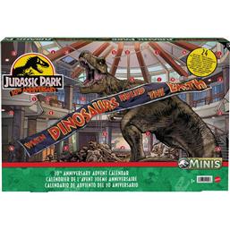 Jurassic Park & WorldJurassic Park Minis Jule Kalender