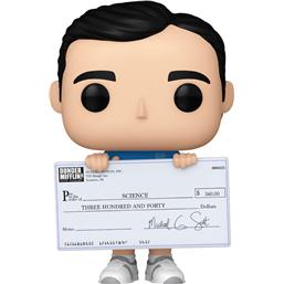 OfficeMichael w/ Check POP! TV Vinyl Figur (#1395)