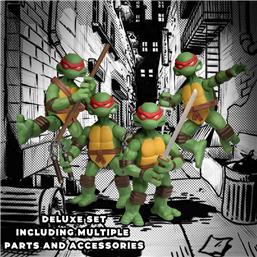 Ninja TurtlesTeenage Mutant Ninja Turtles Deluxe Set Action Figures 8 cm
