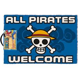 One PieceAll Pirates Welcome Dørmåtte 60 x 40 cm