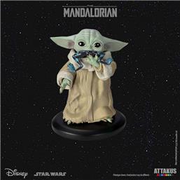 Star WarsGrogu Eating Frog Classic Collection Statue 1/5 10 cm
