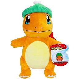 Winter Charmander with Christmas Hat Bamse 20 cm