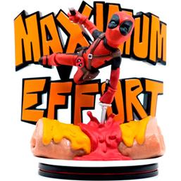 Marvel Q-Fig MAX Diorama Deadpool Maximum Effort 14 cm