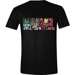 Marvel Character Infill Logo T-Shirt