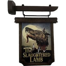 American WerewolfThe Slaughtered Lamb Pub Sign Scaled Prop Replica 6 cm