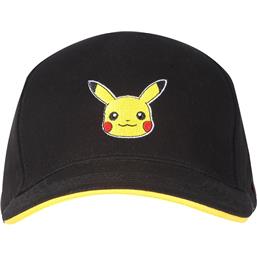 PokémonPikachu Badge Curved Bill Cap