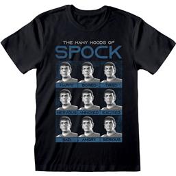 Many Mood Of Spock T-Shirt