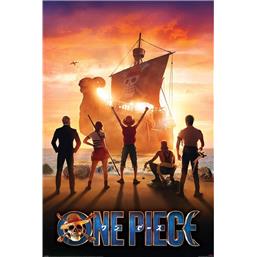 One PieceSet Sail Plakat
