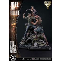 Joel & Ellie Deluxe Version Ultimate Premium Masterline Series Statue 