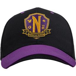 WednesdayNevermore Academy Purple Curved Bill Cap
