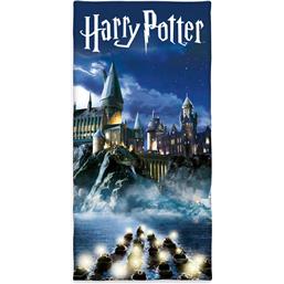 Hogwarts Velour Blue Håndklæde 70 x 140 cm