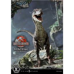 Jurassic Park & WorldVelociraptor Male Bonus Version Legacy Museum Collection Statue 1/6 40 cm
