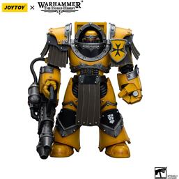 WarhammerCataphractii Terminator Squad Legion Cataphractii with Heavy Flamer Action Figure 1/18 12 cm