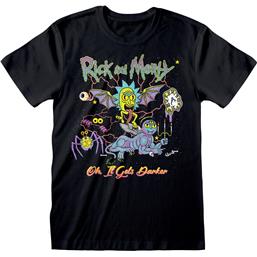 Rick and MortyOh It Gets Darker T-Shirt