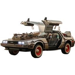 Back To The FutureDeLorean Time Machine Movie Masterpiece Vehicle 1/6 72 cm