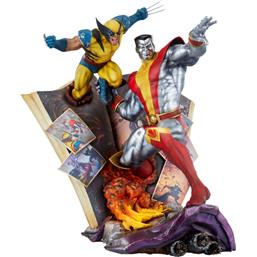 Colossus and Wolverine Statue 46 cm