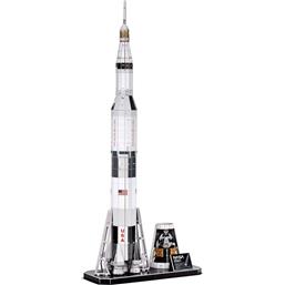 Apollo 11 Saturn V 3D Puslespil (136 brikker) 81 cm