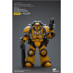 Imperial Fists Legion MkIII Despoiler Squad Legion with Chainsword Action Figure 1/18 12 cm