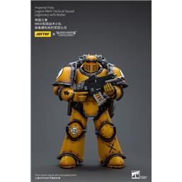 Imperial Fists Legion MkIII Tactical Squad Legionary with Bolter Action Figure 1/18 12 cm