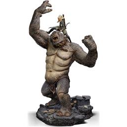Lord Of The RingsCave Troll and Legolas Deluxe Art Scale Statue 1/10 72 cm