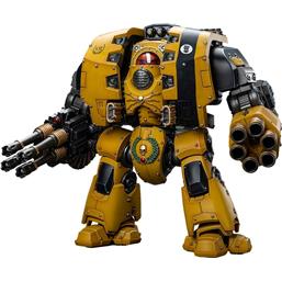 WarhammerImperial Fists Leviathan Dreadnought with Cyclonic Melta Lance and Storm Cannon Action Figure 1/18 1