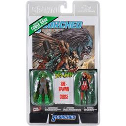 She-Spawn & Curse (Scorched #12) Action Figures 2-Pack 8 cm