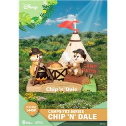 Chip & Dale Special Edition D-Stage Campsite Series Diorama 10 cm