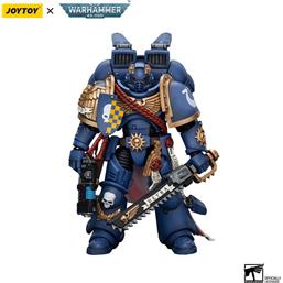 Ultramarines Captain With Jump Pack Action Figure 1/18 12 cm