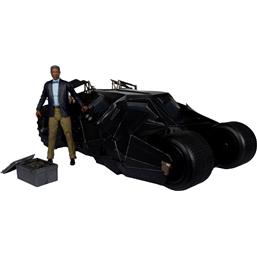 Tumbler with Lucuis Fox (The Dark Knight) (Gold Label) DC Multiverse Vehicle 18 cm