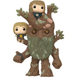 Lord Of The Rings: Treebeard w/Mary & Pip Super Sized POP! Animation Vinyl Figur 15 cm (#1579)