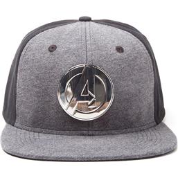 Avengers Snap Back Baseball Cap Metal Logo