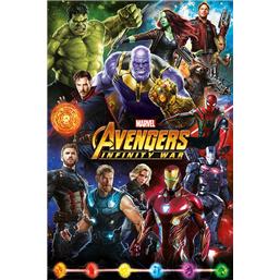 Avengers: Avengers Infinity War Characters Plakat