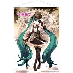 Diverse: Steampunk Miku Wallscroll 50 x 70 cm