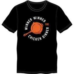Playerunknown's Battlegrounds (PUBG) Premium T-Shirt Frying Pan Winner Winner Chicken Dinner