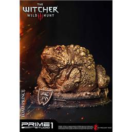 WitcherWitcher 3 Hearts of Stone Statue Toad Prince of Oxenfurt Gold Ver. 34 cm