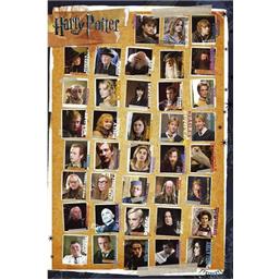 Harry Potter: Dødsregalierne Cast Plakat
