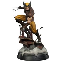 Wolverine Premium Format Statue - Brown Costume