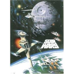 Star WarsSpace Battle plakat