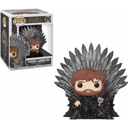 Game Of ThronesTyrion Sitting on Iron Throne POP! Deluxe Vinyl Figur (#71)