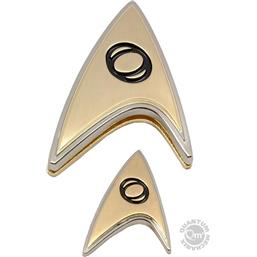 Star TrekStar Trek Discovery Enterprise Badge & Pin Set Science
