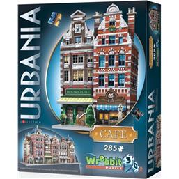 Byer og Bygninger: Wrebbit Urbania 3D Puzzle Café