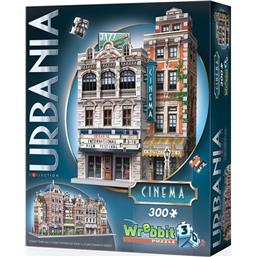 Byer og BygningerWrebbit Urbania 3D Puzzle Cinema