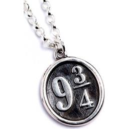 Platform 9 3/4 vedhæng og kæde (Sterling Sølv)
