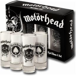 Motörhead Shotglas 4-Pak