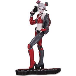 Harley Quinn by Joshua Middleton Red, White & Black Statue 19 cm