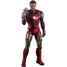 AvengersIron Man Mark LXXXV Battle Damaged MMS Diecast Action Figure 1/6 32 cm
