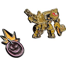 Iron Bear & Borderlands Smiley Collectors Pins 2-Pack