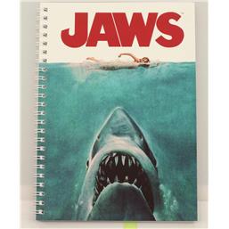 Jaws - Dødens Gab: Movie Poster Notesbog
