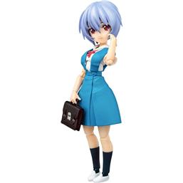 Rei Ayanami: School Uniform Ver. Action Figure 14 cm