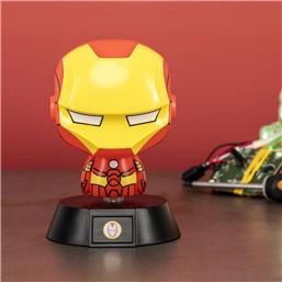 Iron Man 3D Icon Lampe